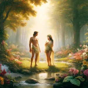 25. Und sie waren beide nackt, der Mensch und seine Frau, und sie schämten sich nicht.