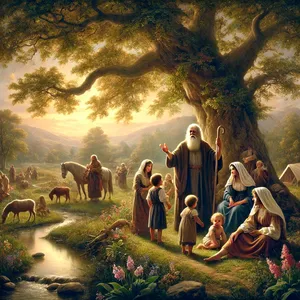 19. Nach der Geburt Henochs lebte Jered noch 800 Jahre und zeugte Söhne und Töchter.