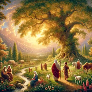 21. Henoch war 65 Jahre alt und zeugte Methusalah.