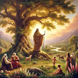 28. Lamech war 182 Jahre alt und zeugte einen Sohn.