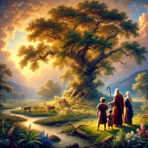 32. Noah war 500 Jahre alt, und er zeugte Sem, Ham und Japheth.