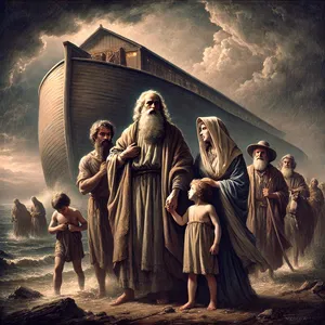 18. Aber mit dir will ich meinen Bund aufrichten, und du sollst in die Arche gehen mit deinen Söhnen, mit deiner Frau und mit den Frauen deiner Söhne.