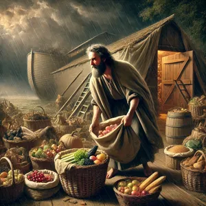 21. Und du sollst dir von jeder Speise nehmen, die gegessen wird, und sollst sie bei dir sammeln, dass sie dir und ihnen zur Nahrung diene.