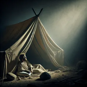 21. Und er trank von dem Wein und ward trunken und lag im Zelt aufgedeckt.