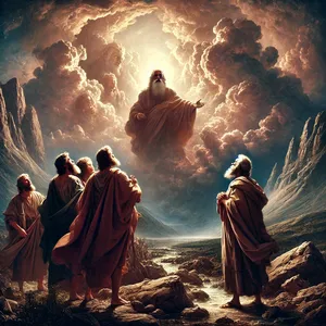 8. Und Gott sprach zu Noah und zu seinen Söhnen mit ihm: